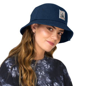 Denim bucket hat